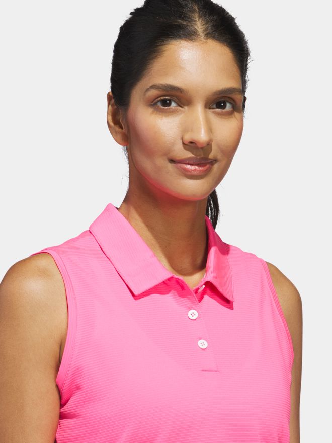 adidas Solid Ottoman SL ohne Arm Polo pink
