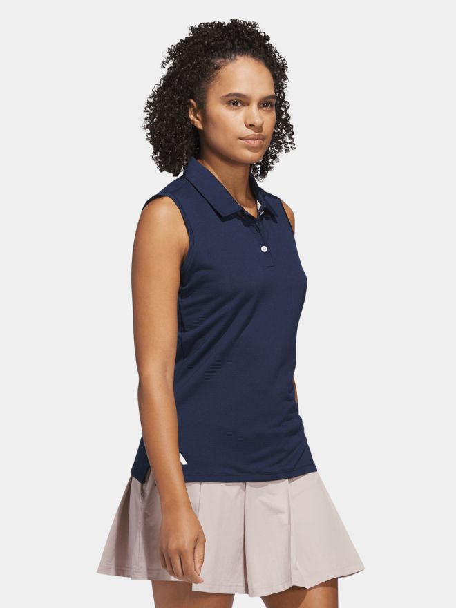 adidas Solid Ottoman SL ohne Arm Polo navy