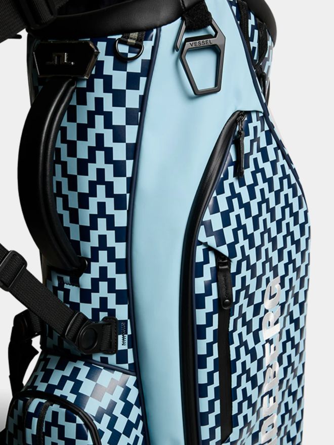 J.Lindeberg Play Printed Standbag blau