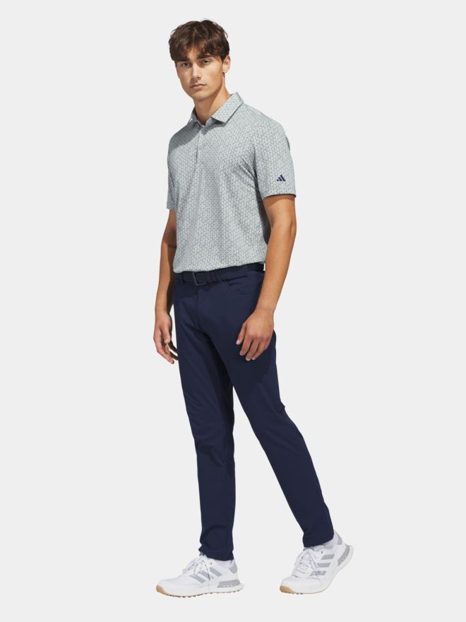 adidas ULT MSH CL PRT2 Halbarm Polo hellgrün