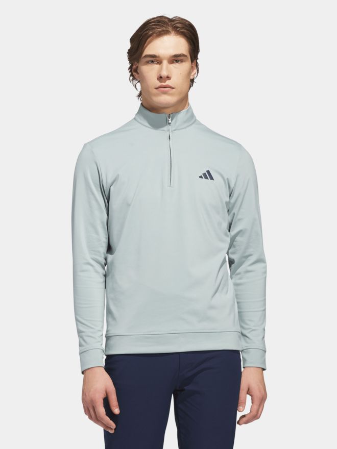 adidas ULT CLS QZ LC Stretch Midlayer hellgrün