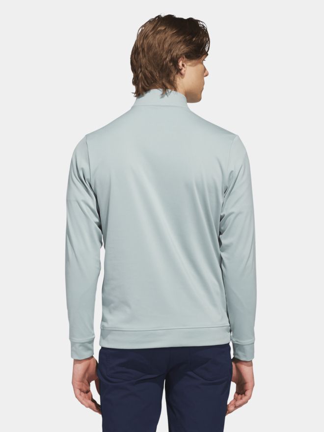 adidas ULT CLS QZ LC Stretch Midlayer hellgrün