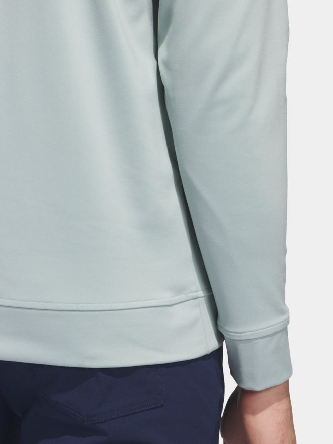 adidas ULT CLS QZ LC Stretch Midlayer hellgrün