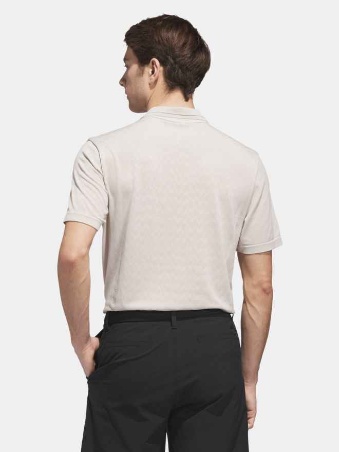 adidas TOUR SMLS Halbarm Polo weiß