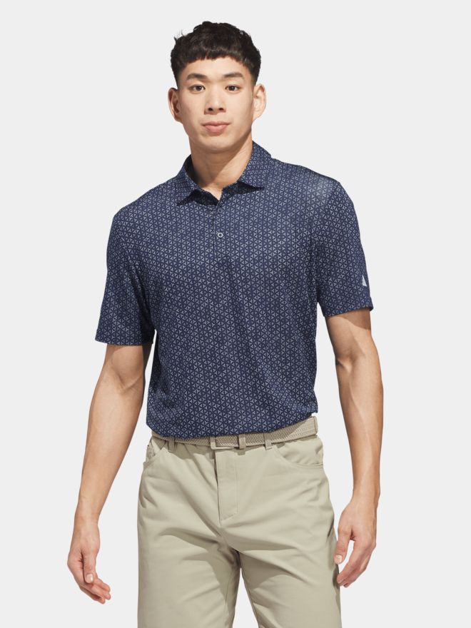 adidas ULT MSH CL PRT2 Halbarm Polo navy