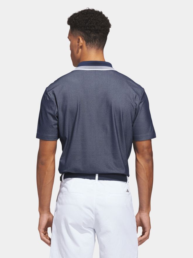 adidas TOUR TWSTKNT PQ Halbarm Polo navy