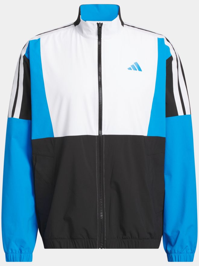 adidas BEYOND TWISTWEAVE FULL-ZIP Windstopp Jacke schwarz