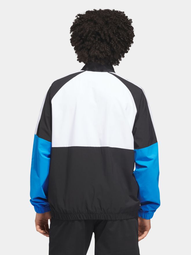 adidas BEYOND TWISTWEAVE FULL-ZIP Windstopp Jacke schwarz