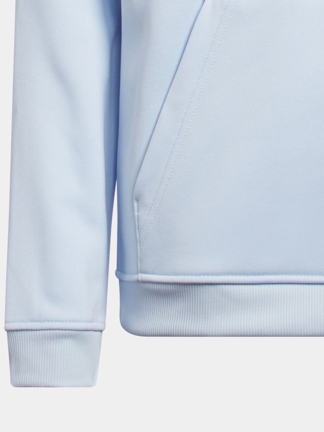 adidas Unisex mikina s kapucí světle modrá