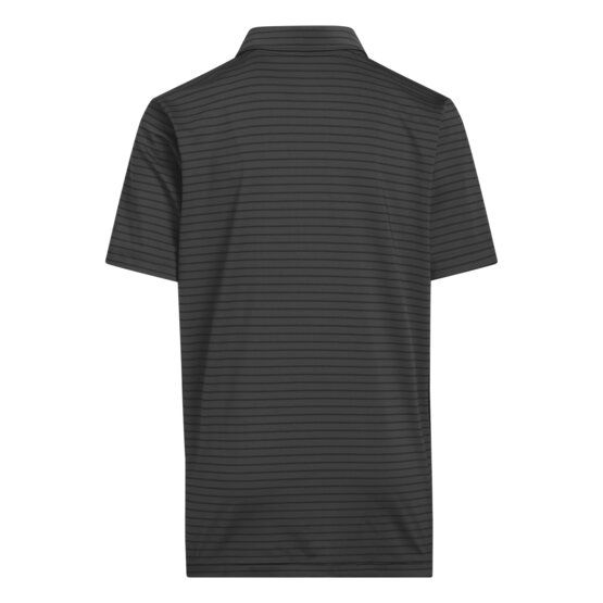 adidas Chlapecká pruhovaná polokošile s krátkým rukávem černá