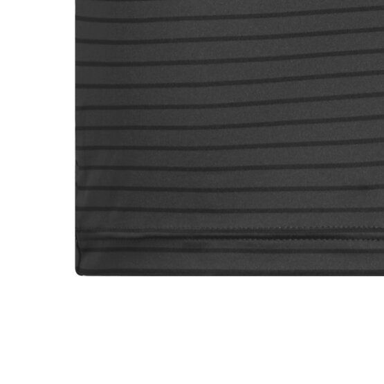 adidas Chlapecká pruhovaná polokošile s krátkým rukávem černá