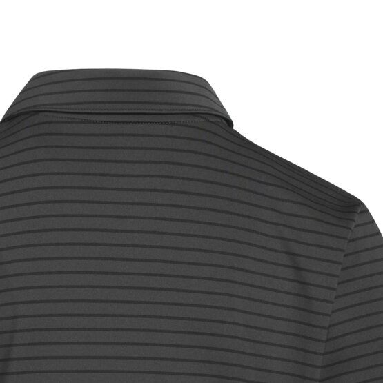 adidas Chlapecká pruhovaná polokošile s krátkým rukávem černá