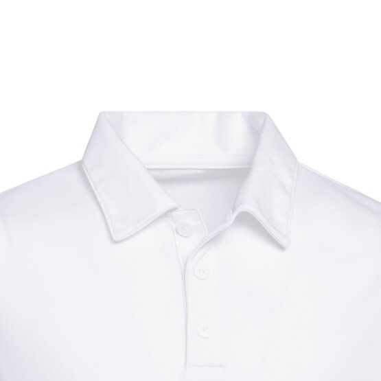 adidas Chlapecká polokošile PERF s krátkým rukávem bílá