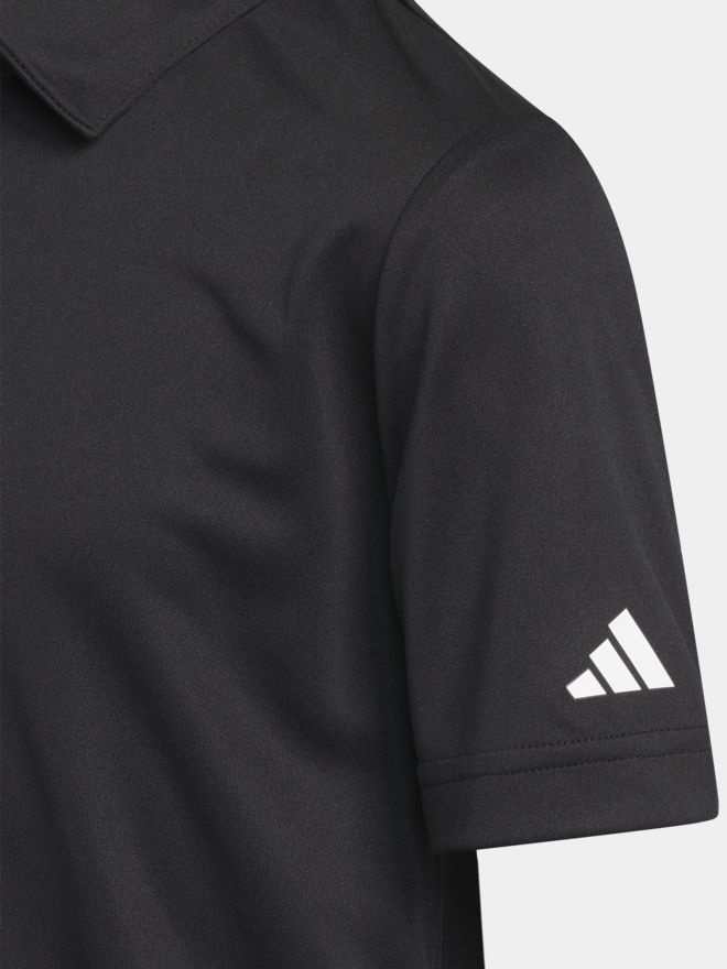 adidas Chlapecká polokošile PERF s krátkým rukávem černá