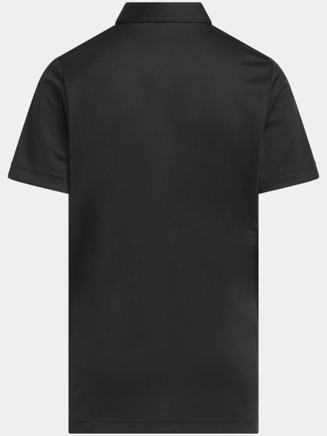 adidas Chlapecká polokošile PERF s krátkým rukávem černá