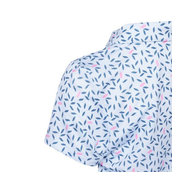 adidas Dívčí polokošile PRNT s krátkým rukávem modrá