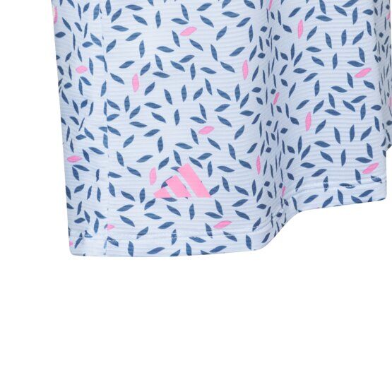 adidas Dívčí polokošile PRNT s krátkým rukávem modrá