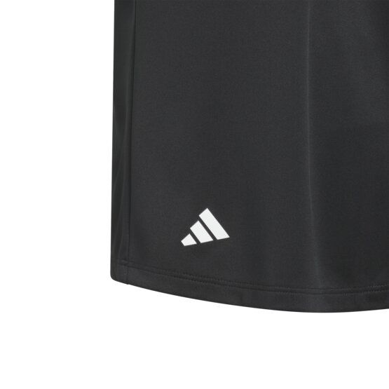 adidas Dívčí polokošile PERF s krátkým rukávem černá
