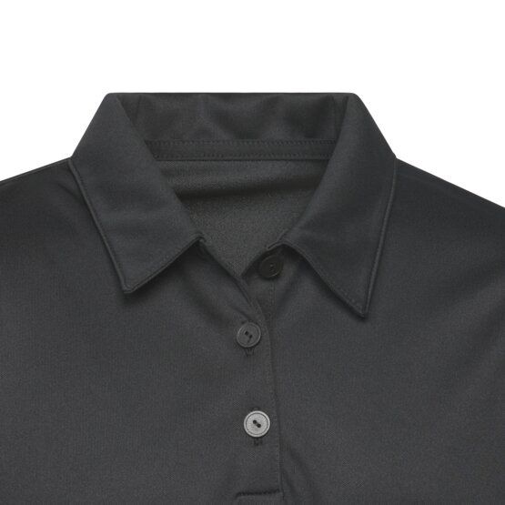 adidas Dívčí polokošile PERF s krátkým rukávem černá