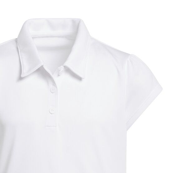 adidas Dívčí polokošile PERF s krátkým rukávem bílá