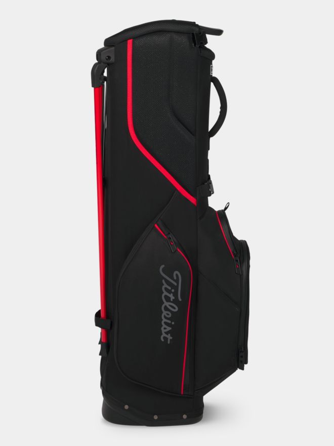 Titleist Players S4 StaDry Standbag schwarz-rot