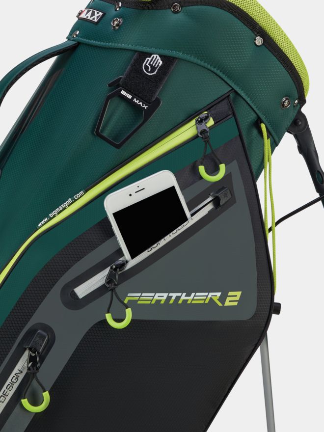 Big Max Dri Lite Feather 2 Standbag grün