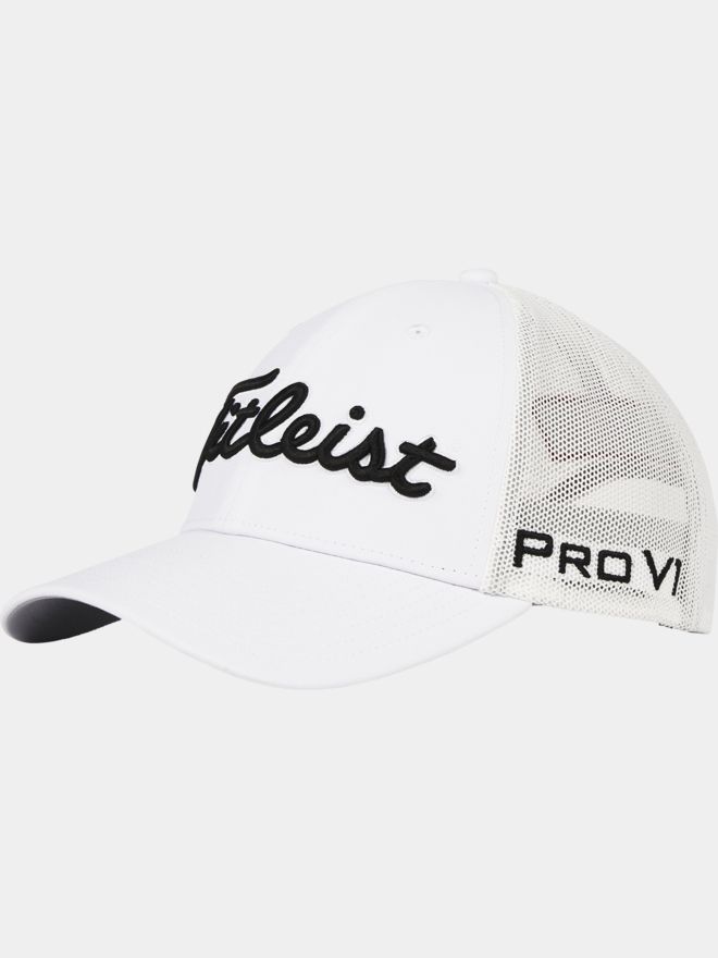 Titleist Tour Performance Mesh Cap weiß