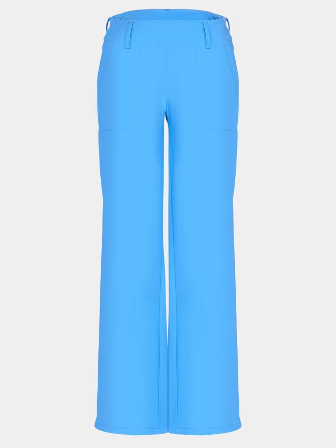 Alberto LUCY-WL - Summer Jersey Hose blau