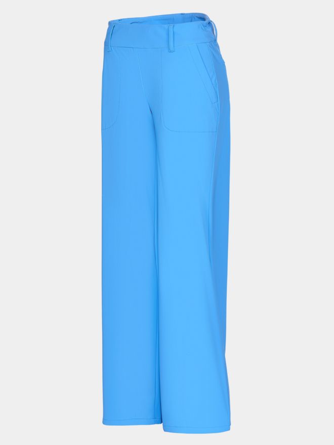 Alberto LUCY-WL - Summer Jersey Hose blau
