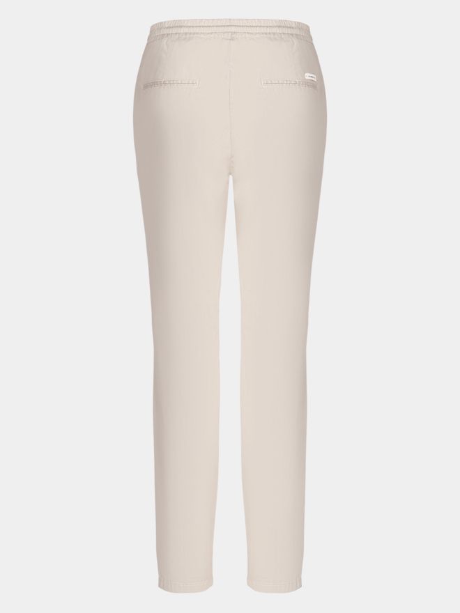 Alberto CLARA - Light Cotton Joggpant Hose beige
