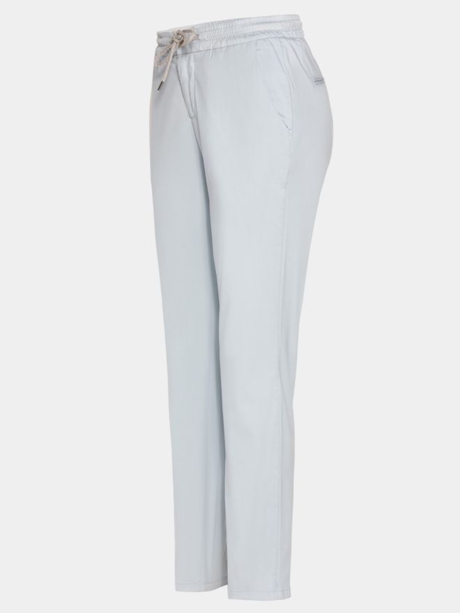 Alberto CLARA - Light Cotton Joggpant Hose hellblau