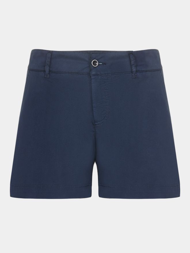 Alberto ARYA-K - Light Cotton Bermuda Hose navy
