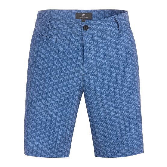 Daniel Springs Funkční bermudy s potiskem LEVIN džínovina