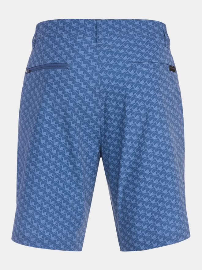 Daniel Springs LEVIN Funktions Druck Bermuda Hose denim