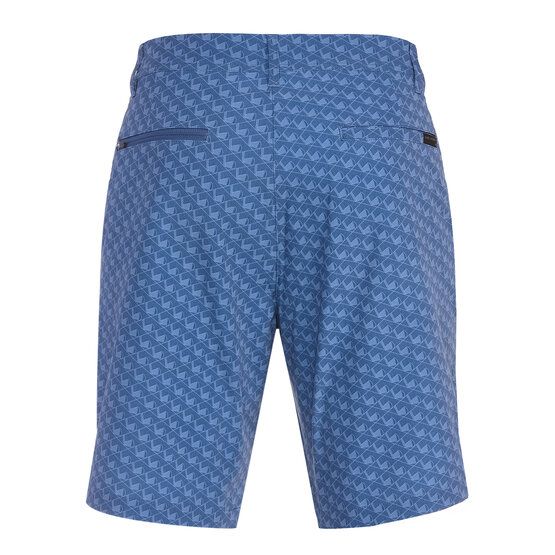 Daniel Springs Funkční bermudy s potiskem LEVIN džínovina