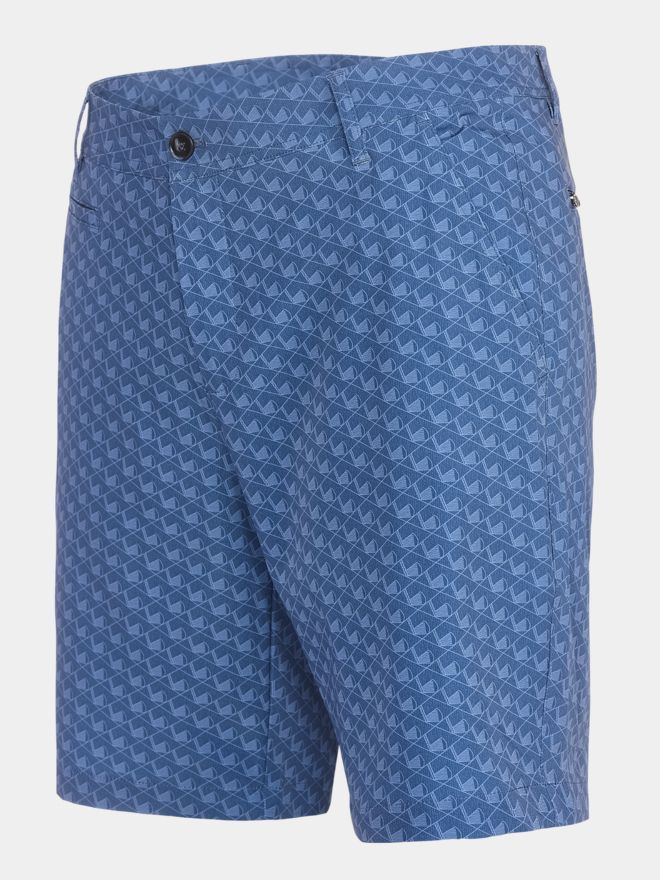 Daniel Springs LEVIN Funktions Druck Bermuda Hose denim