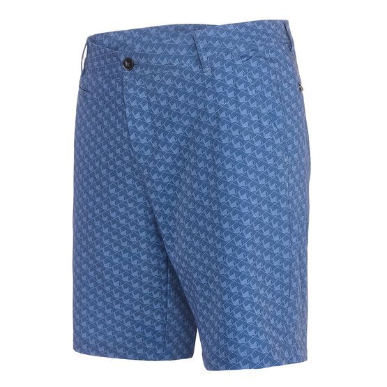 Daniel Springs Funkční bermudy s potiskem LEVIN džínovina