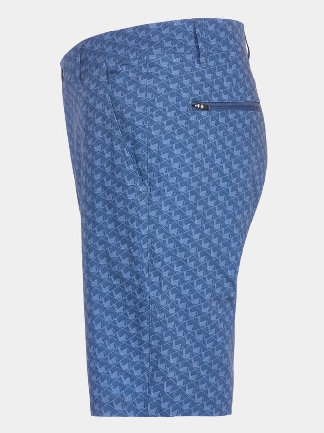 Daniel Springs LEVIN Funktions Druck Bermuda Hose denim