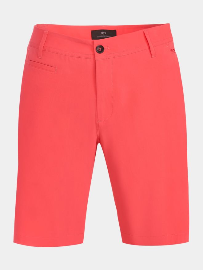 Daniel Springs LEVIN Funktions Druck Bermuda Hose koralle