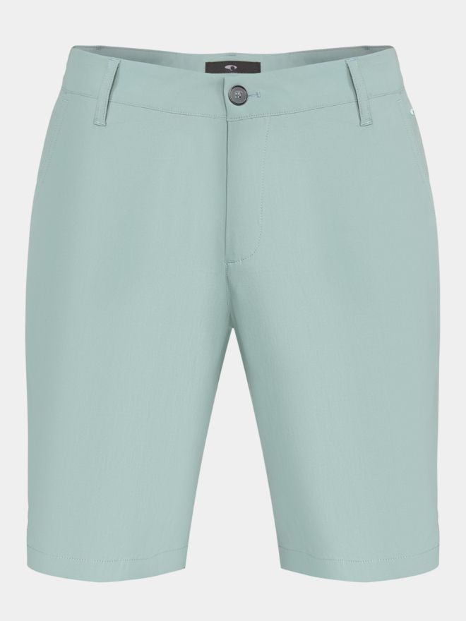 Daniel Springs JAMAL Cotton Touch Nylon Stretch Bermuda Hose grün