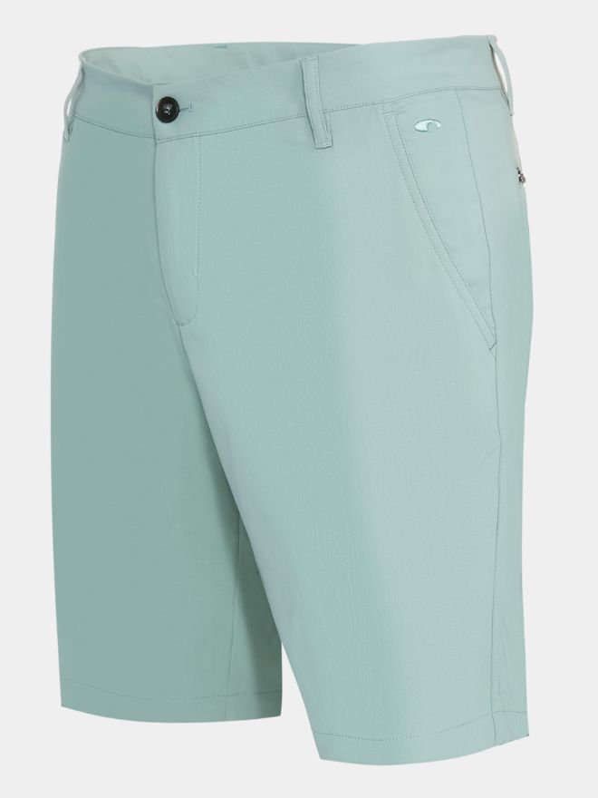 Daniel Springs JAMAL Cotton Touch Nylon Stretch Bermuda Hose grün