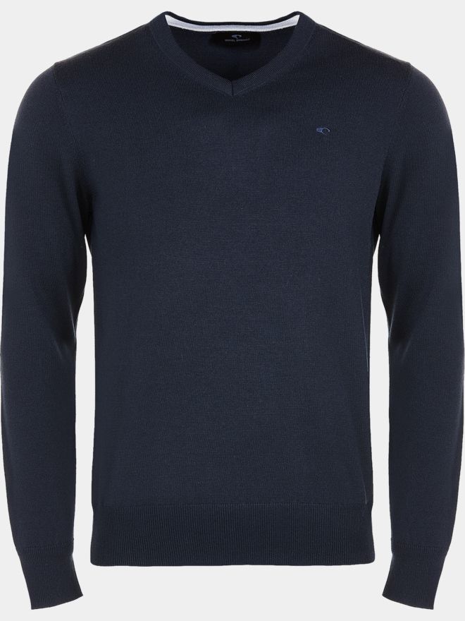 Daniel Springs Pletený svetr Basic námořnictvo