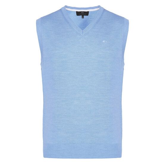 Daniel Springs Pletený svetr Basic světle modrá