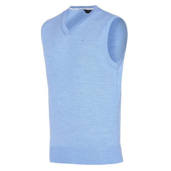 Daniel Springs Pletený svetr Basic světle modrá