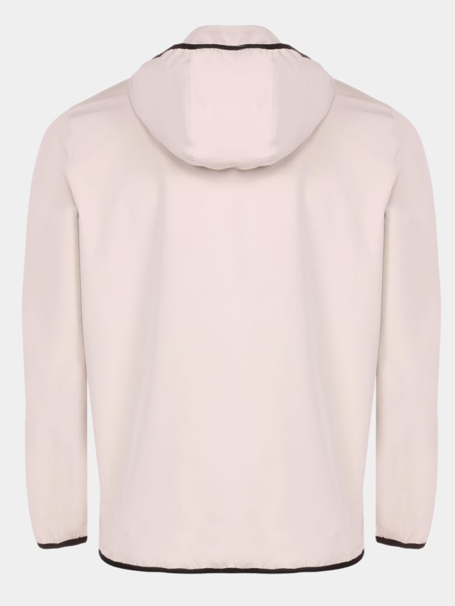 Daniel Springs Wasserdichte, voll verschweisste Regen Jacke sand