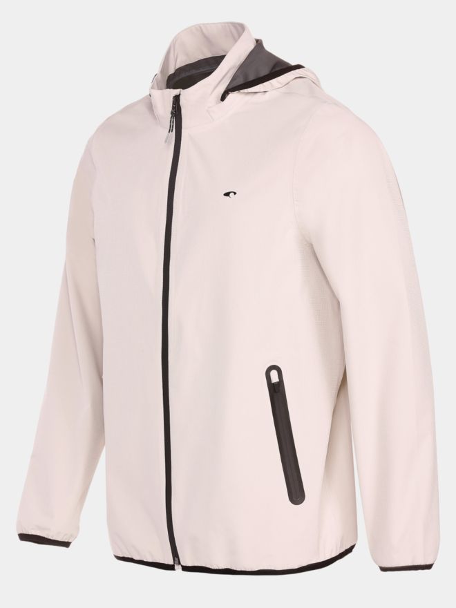 Daniel Springs Wasserdichte, voll verschweisste Regen Jacke sand