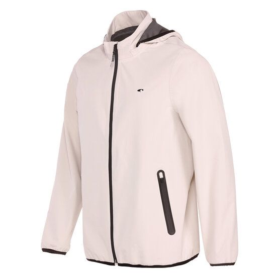 Daniel Springs Wasserdichte, voll verschweisste Regen Jacke sand