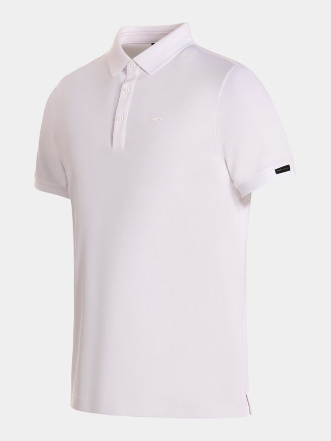 Daniel Springs Funkční polokošile s polovičním rukávem bílá