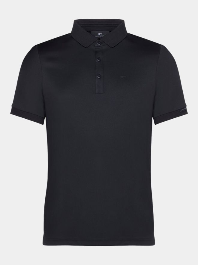 Daniel Springs Funkční polokošile s polovičním rukávem černá