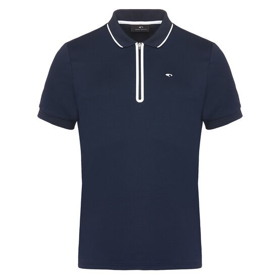 Daniel Springs Funktions Pique Halbarm Polo navy